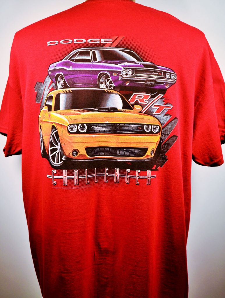 Dodge Challenger II TShirt Car Shirts and Stuff Dodge Challenger II TShirt Car Shirts and Stuff