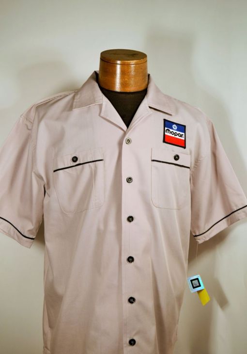 David Carey Dodge American Auto Biker Meccanico Con Bottoni - Foto 3